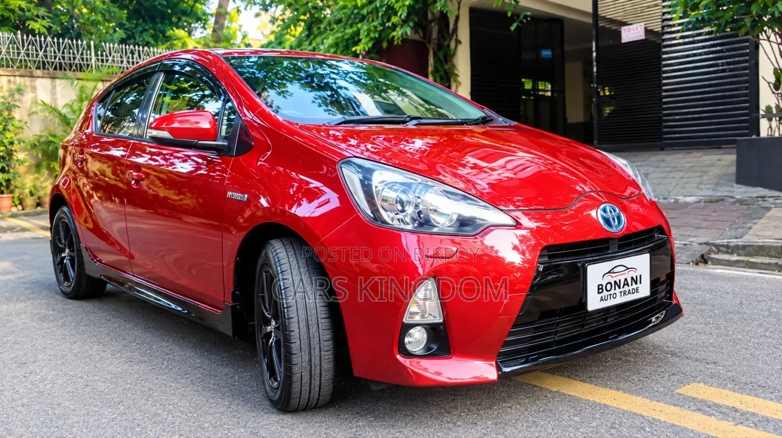 Toyota Aqua G 2014 Red
