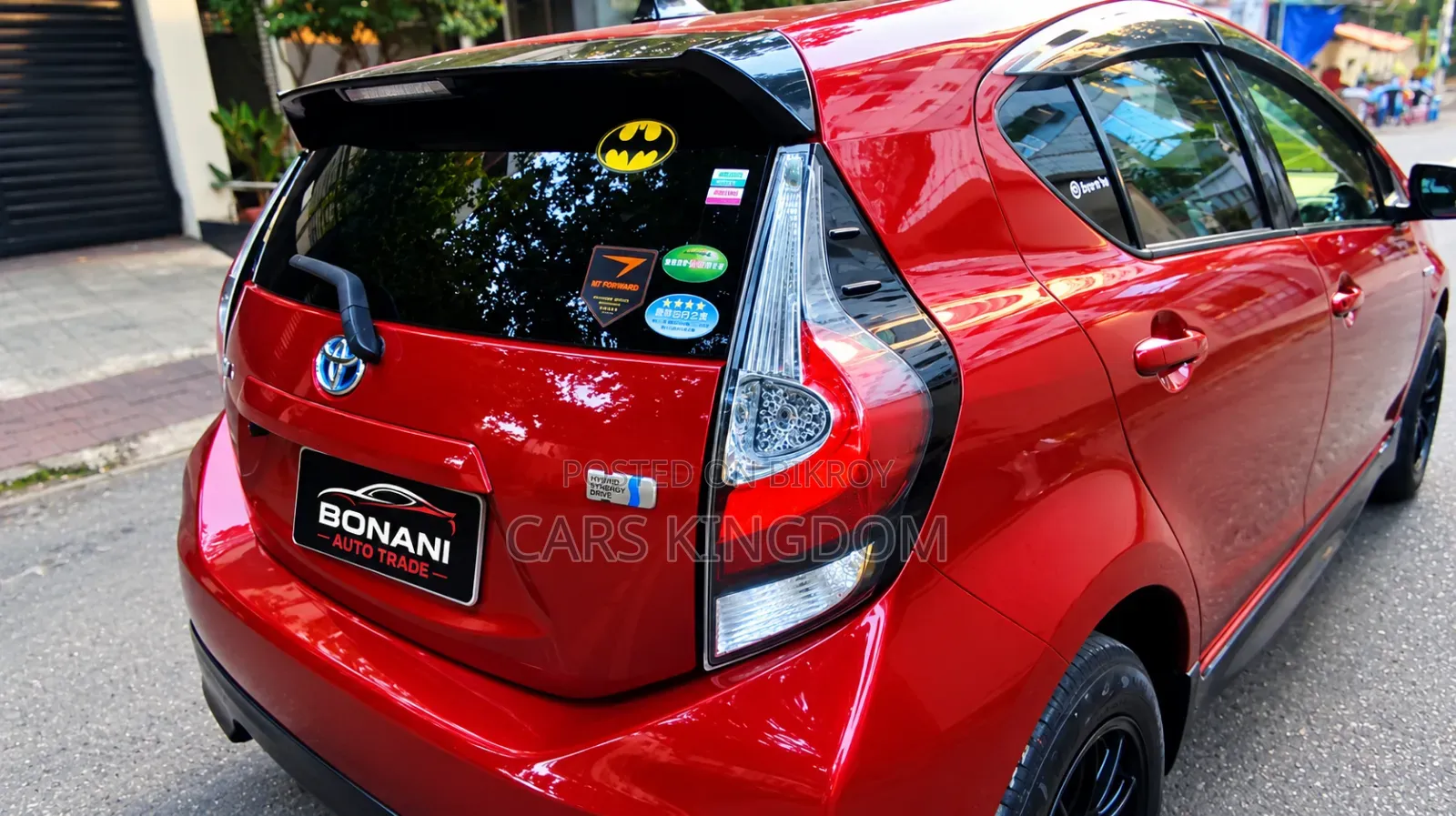 Toyota Aqua G 2014 Red