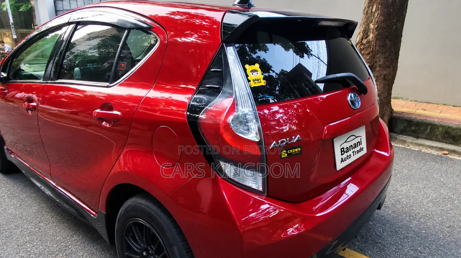 Toyota Aqua G 2014 Red