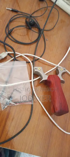 Steel + Wood Slingshot + Sniper Aiming Kit