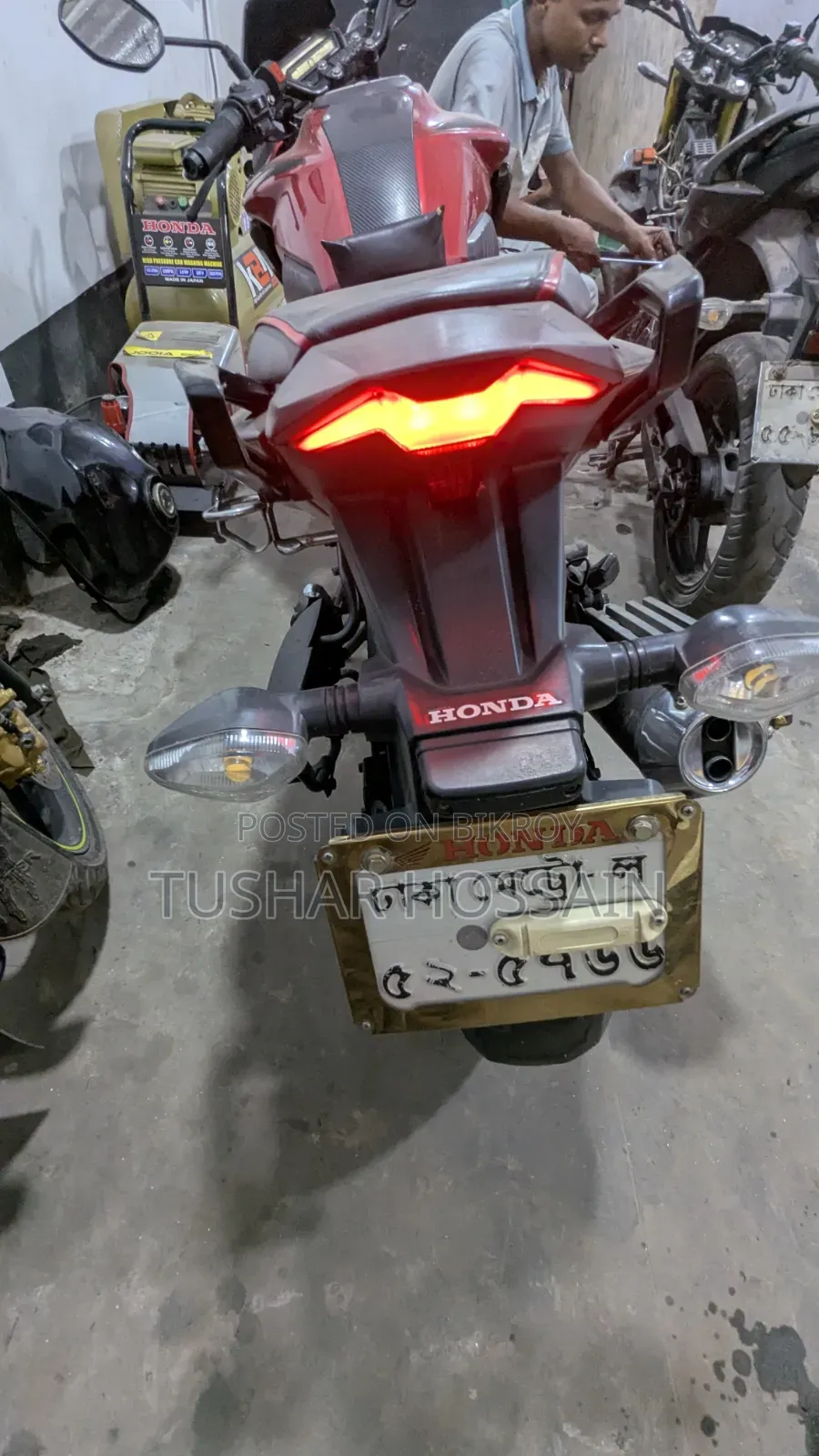 Honda X-Blade 160 2022 Red