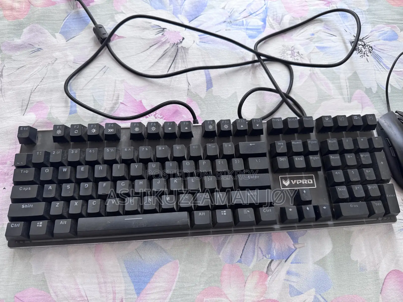 Aorus M2 Gaming Mouse & Rapoo V720 Gaming RGB Backlit Keyboard