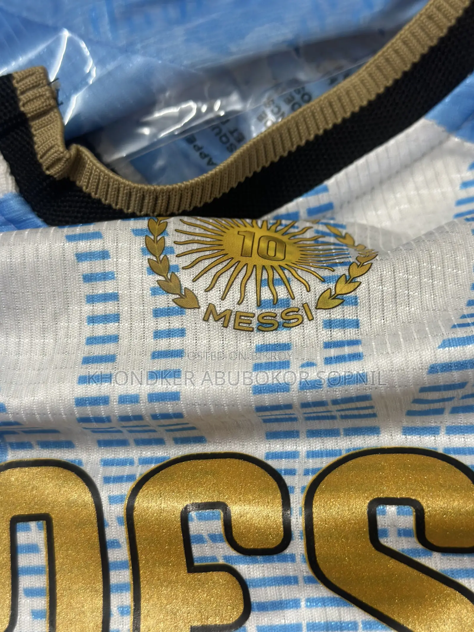 Messi Jersey Last Match Kit