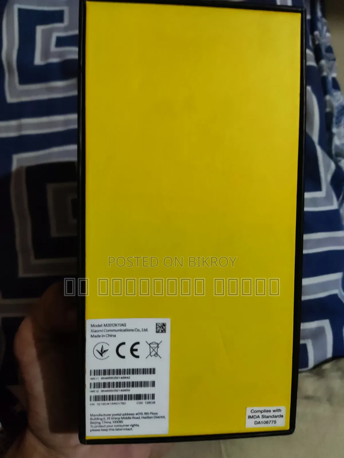 Xiaomi Poco F3 128 GB Black