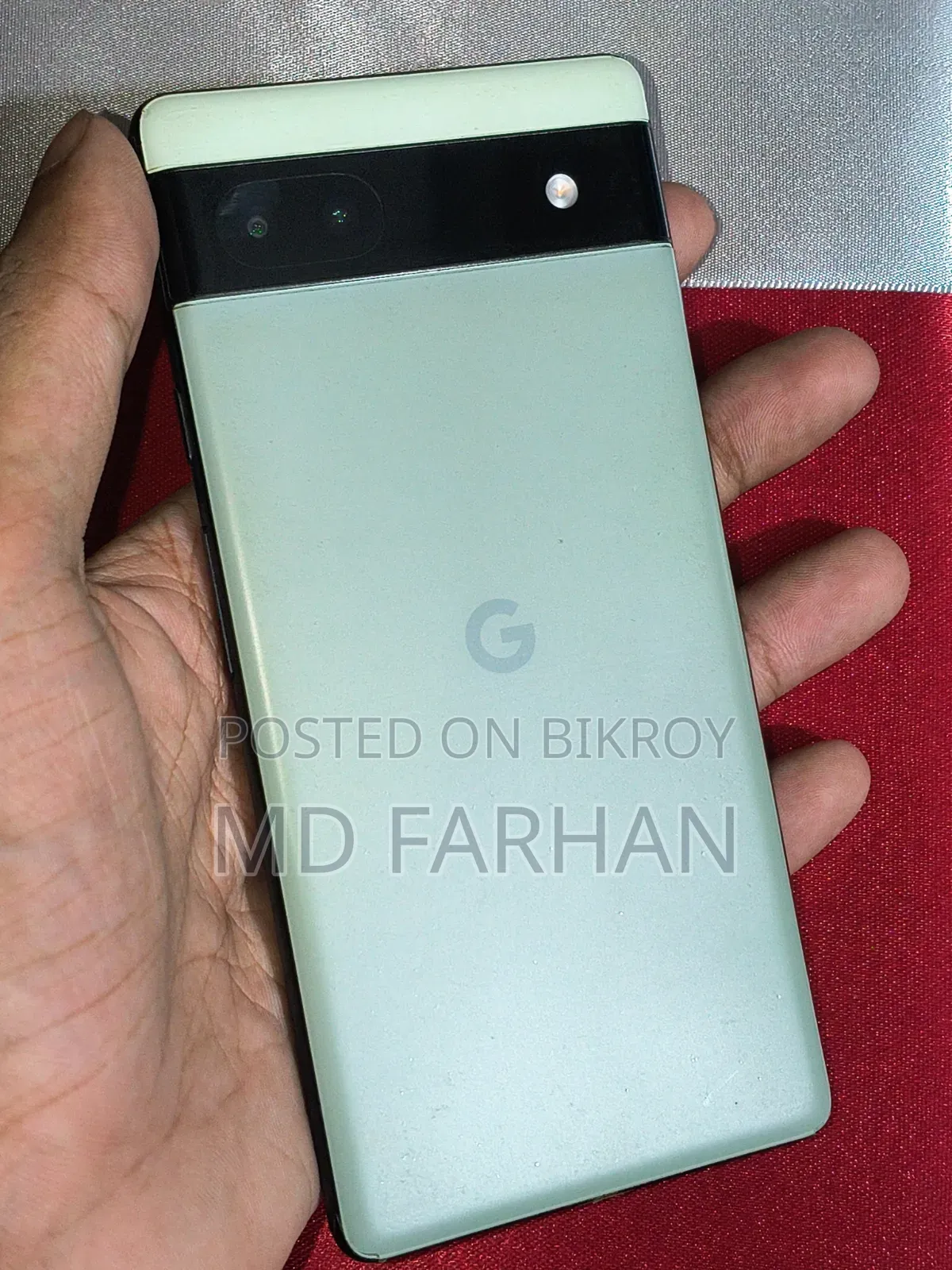 গুগল পিক্সেল ৬এ ১২৮ জিবি গ্রাফাইট