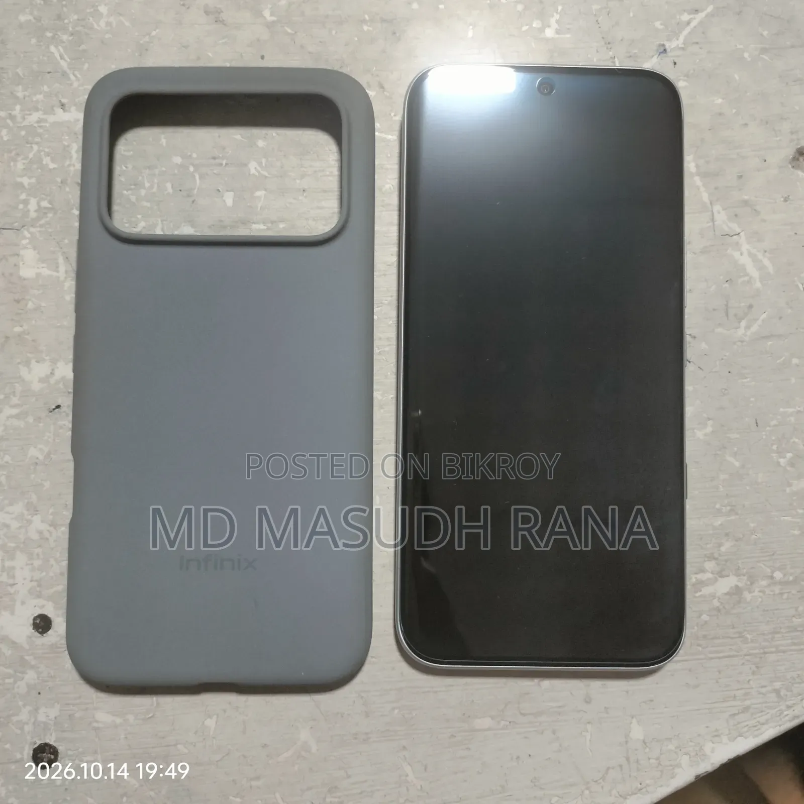 New Infinix Note Edge 256 GB Silver