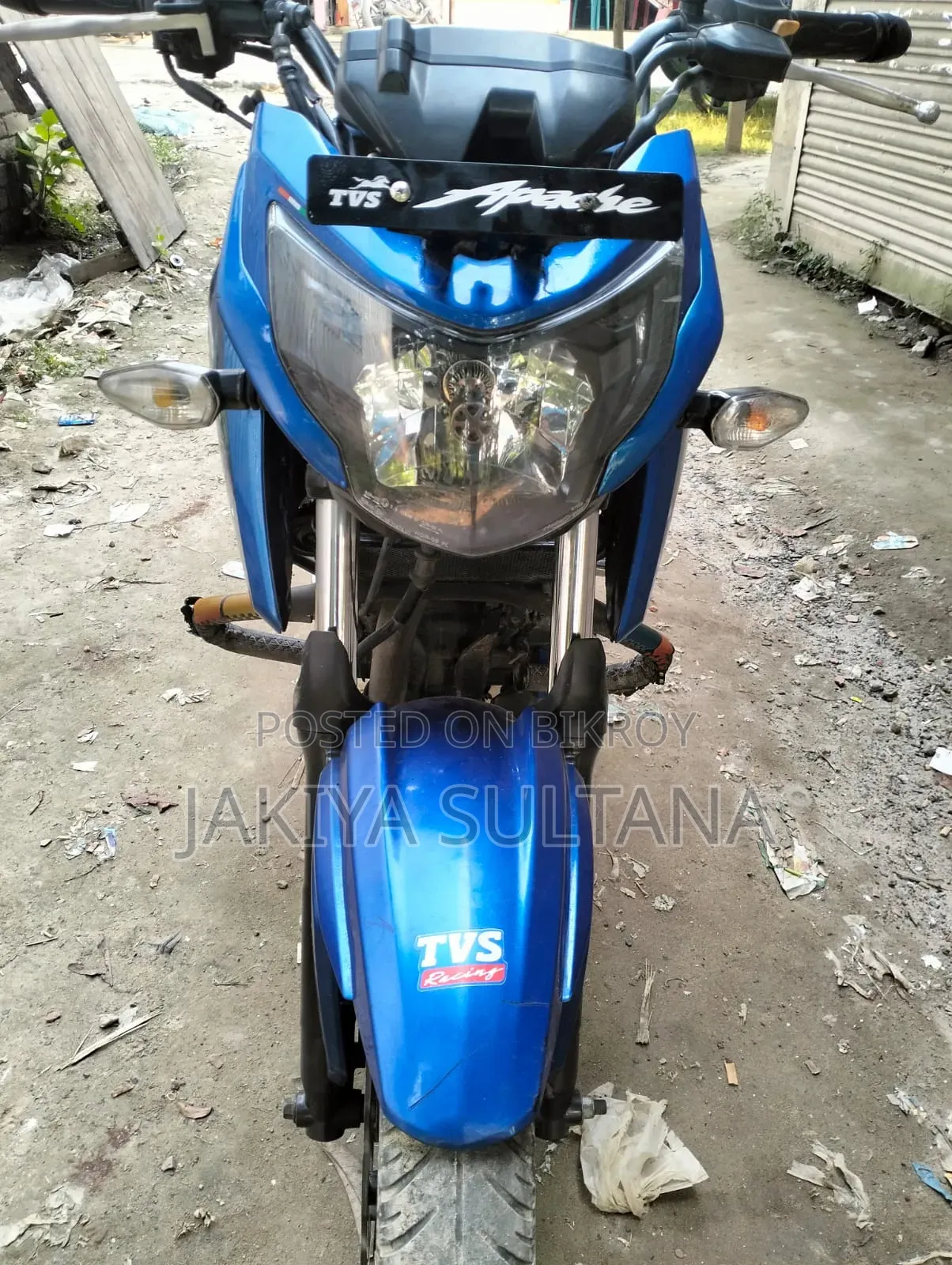 TVS Apache 160 4V 2020 Blue