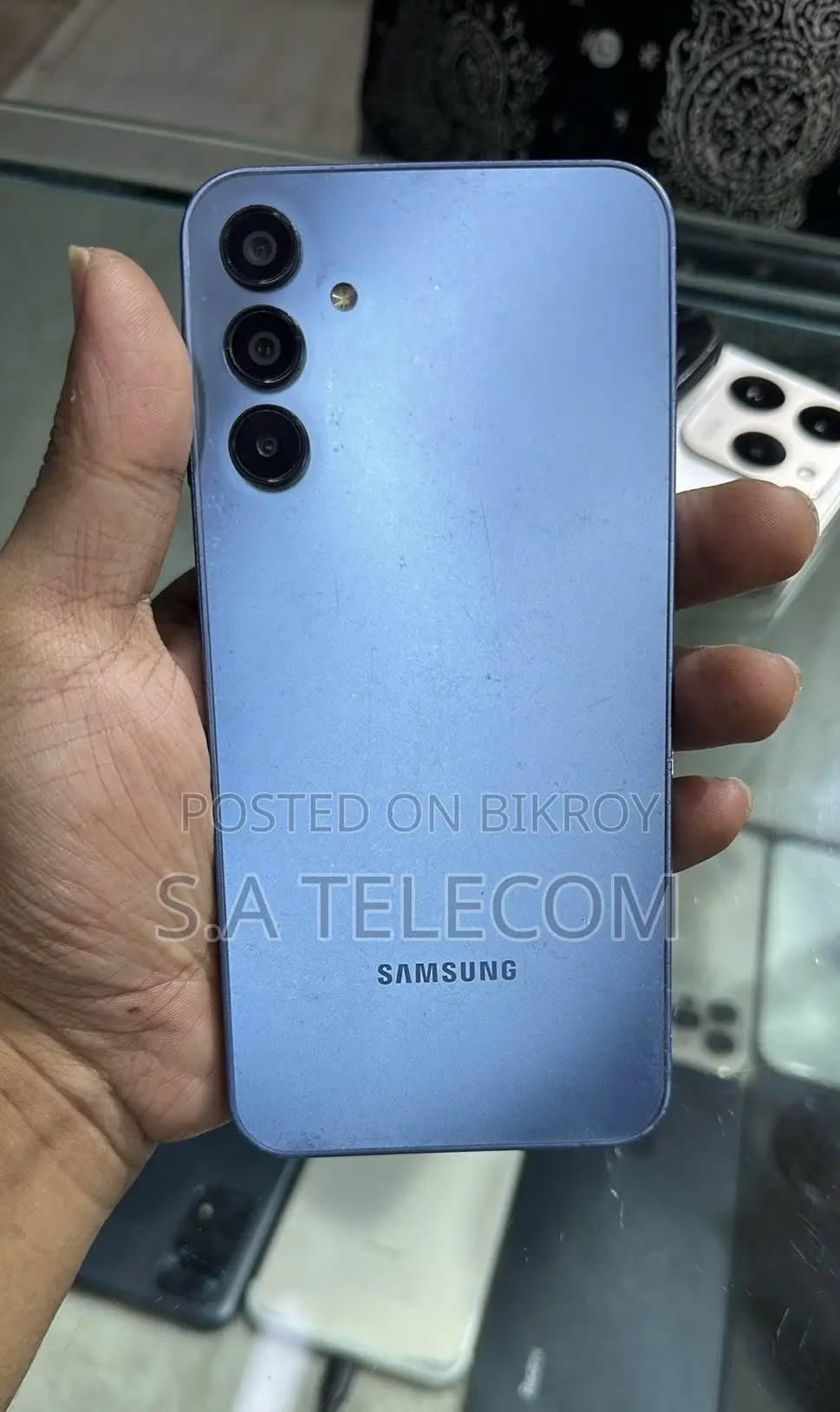 স্যামসাং গ্যালাক্সি এ১৫ ৫জি ১২৮ জিবি নীল