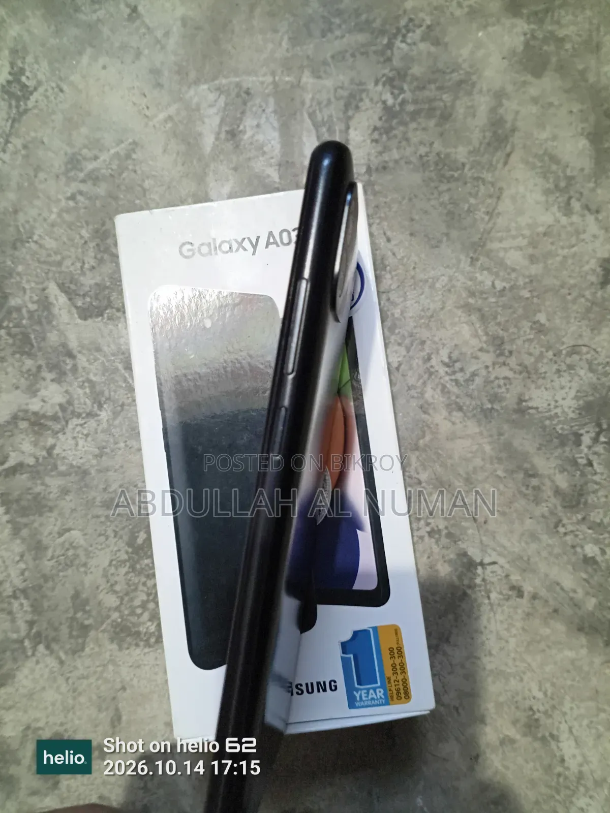 Samsung Galaxy A03 64 GB Black