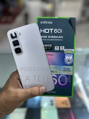 Infinix Hot 60i 128 GB White