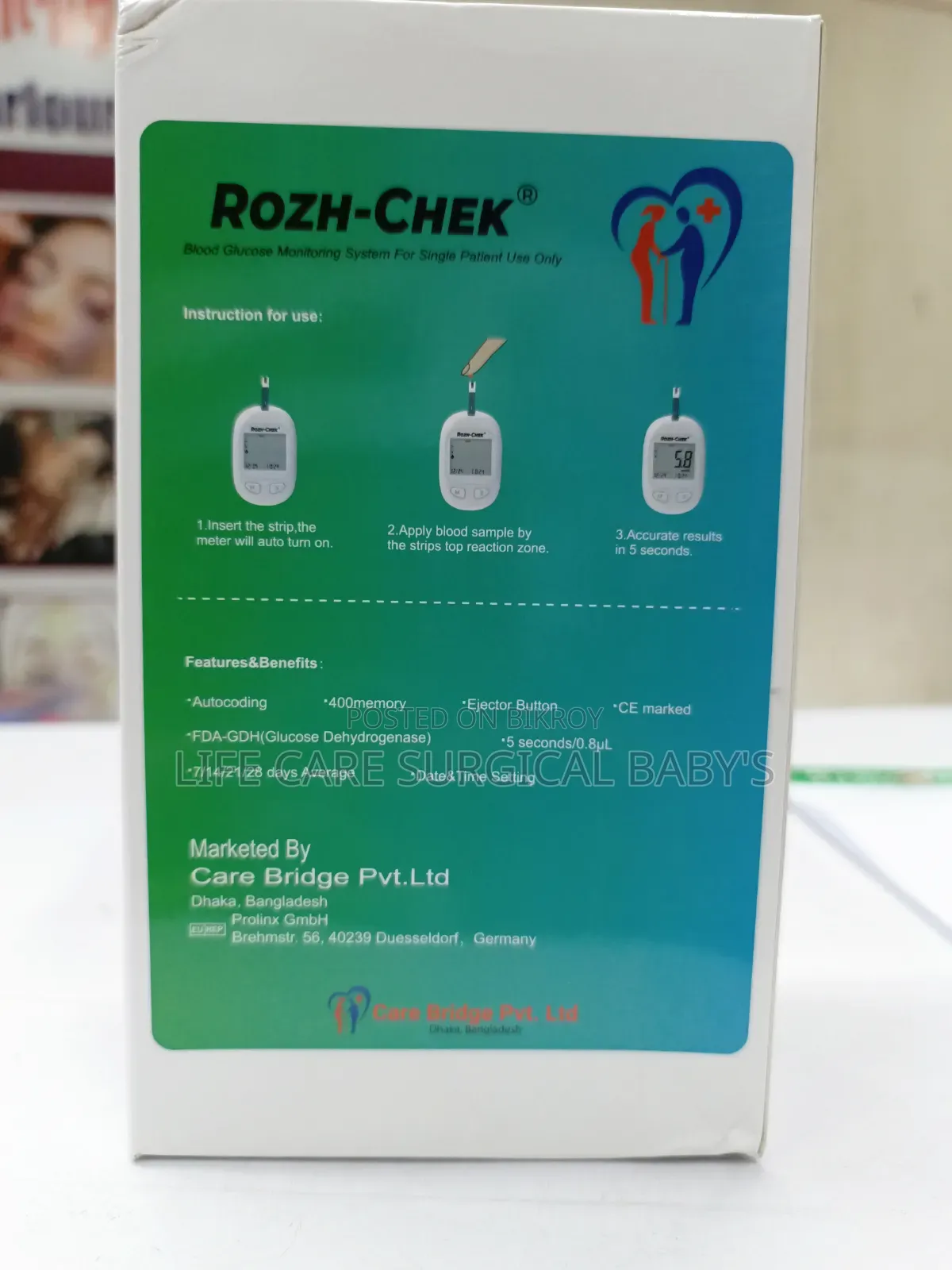 ROZH-CHEK Glucose Monitor
