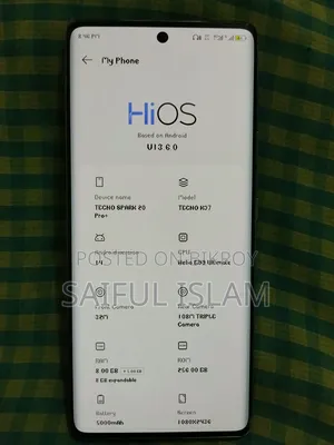 Tecno Spark 20 Pro Plus 256 GB Pink