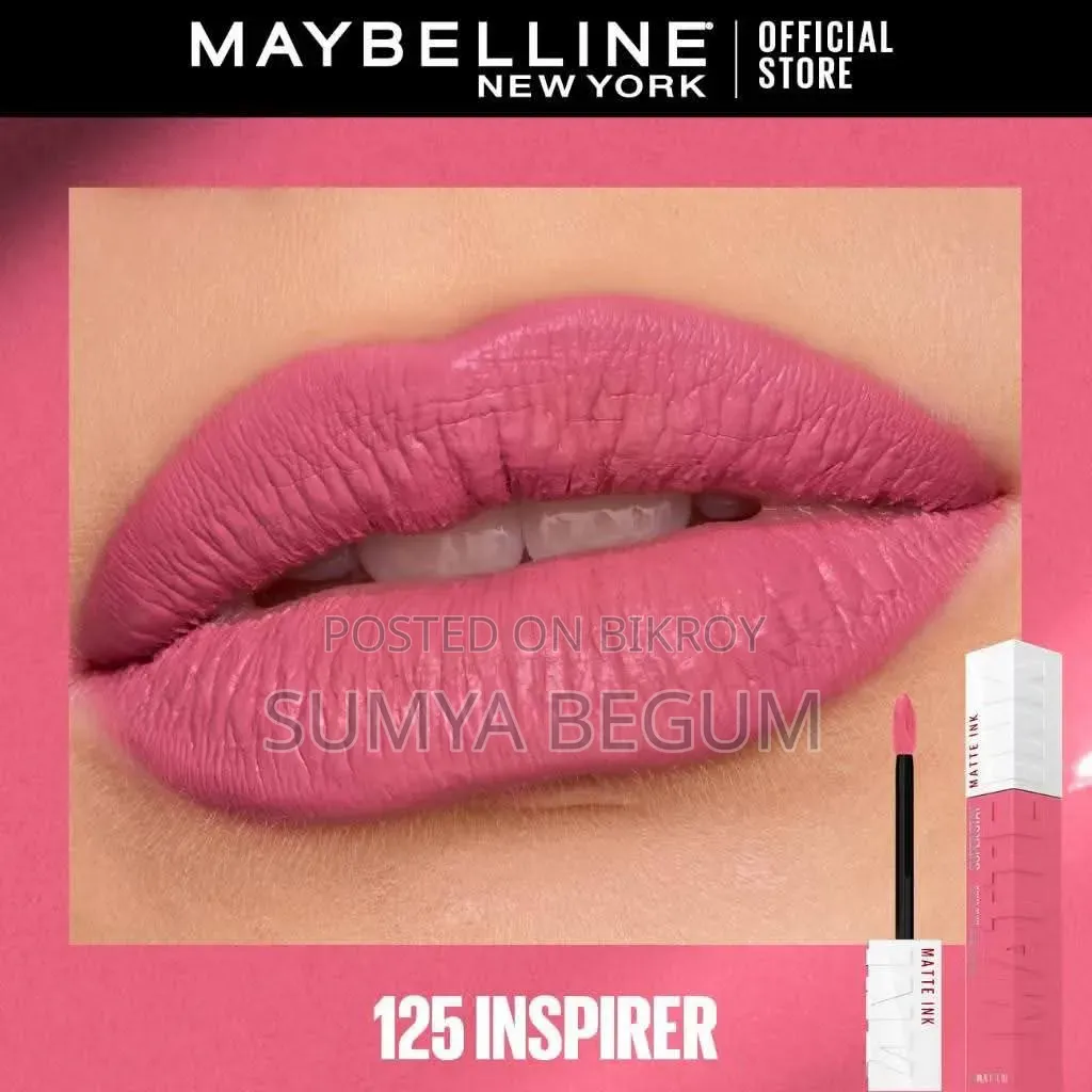Maybelline Matte Ink Lipstick