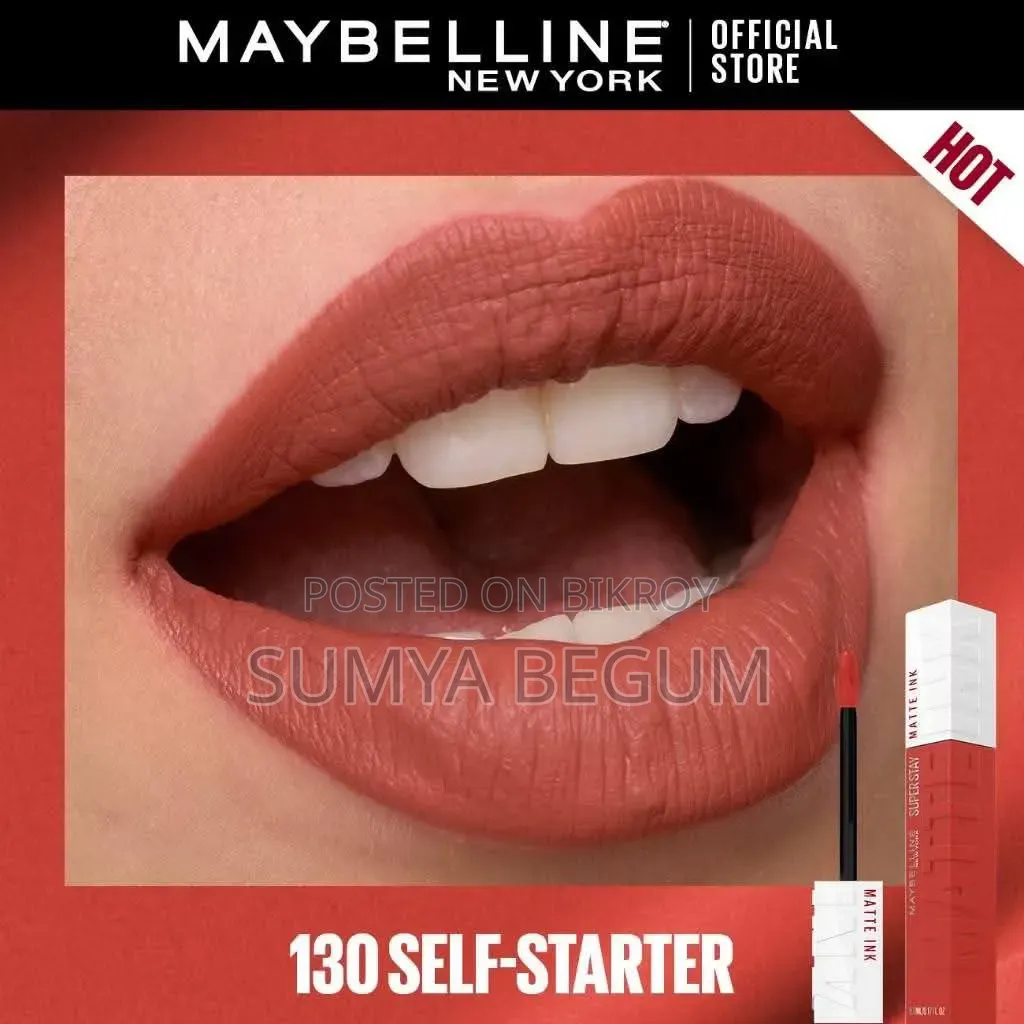 Maybelline Matte Ink Lipstick