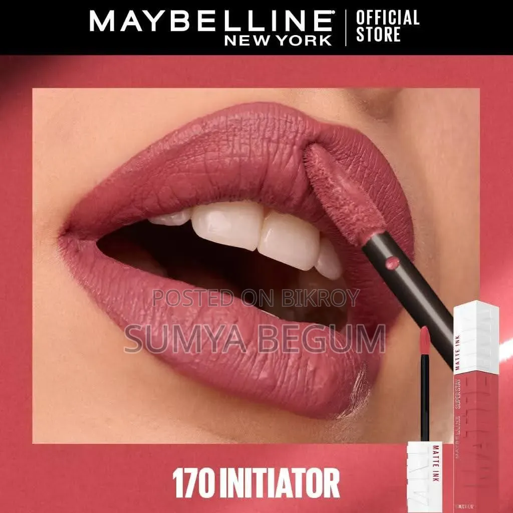 Maybelline Matte Ink Lipstick