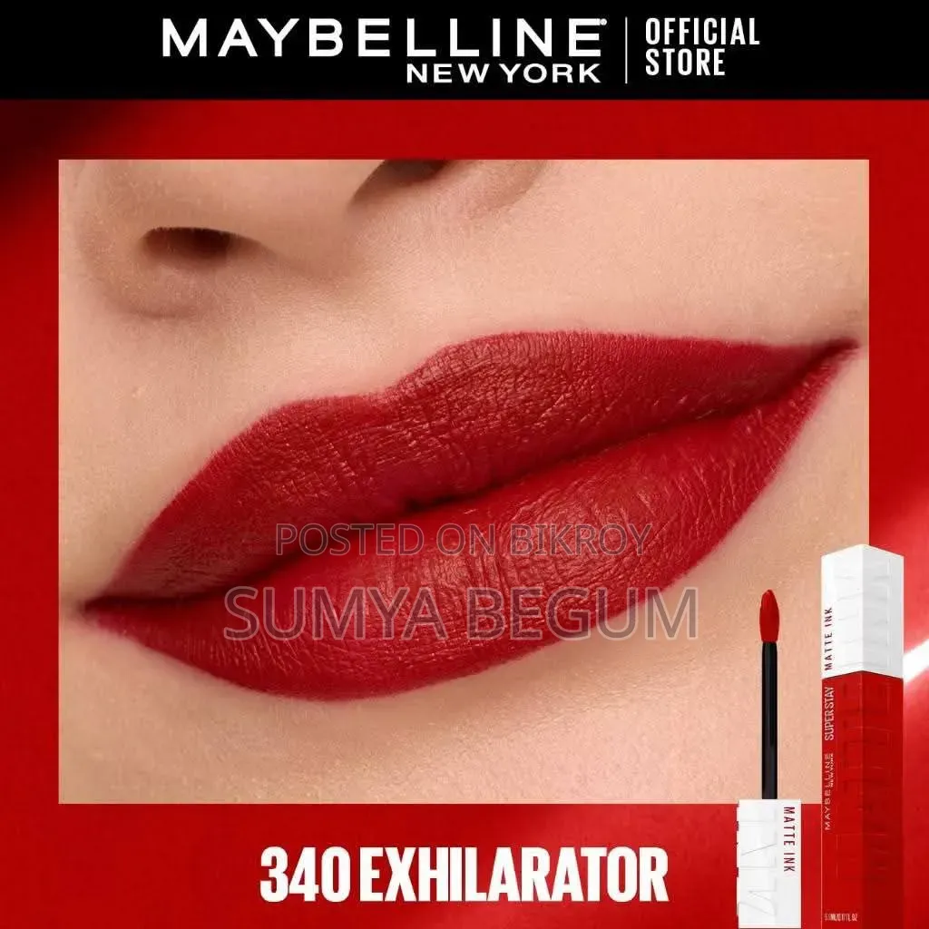 Maybelline Matte Ink Lipstick