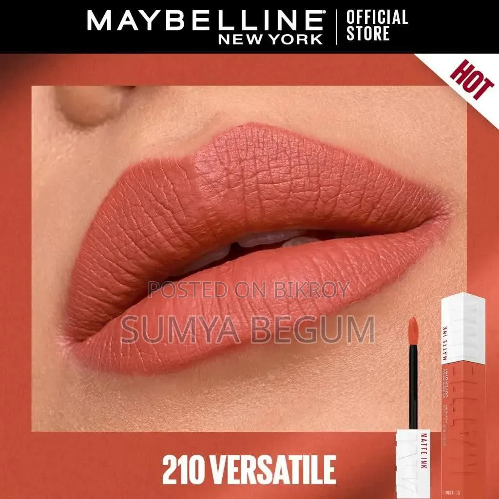 Maybelline Matte Ink Lipstick