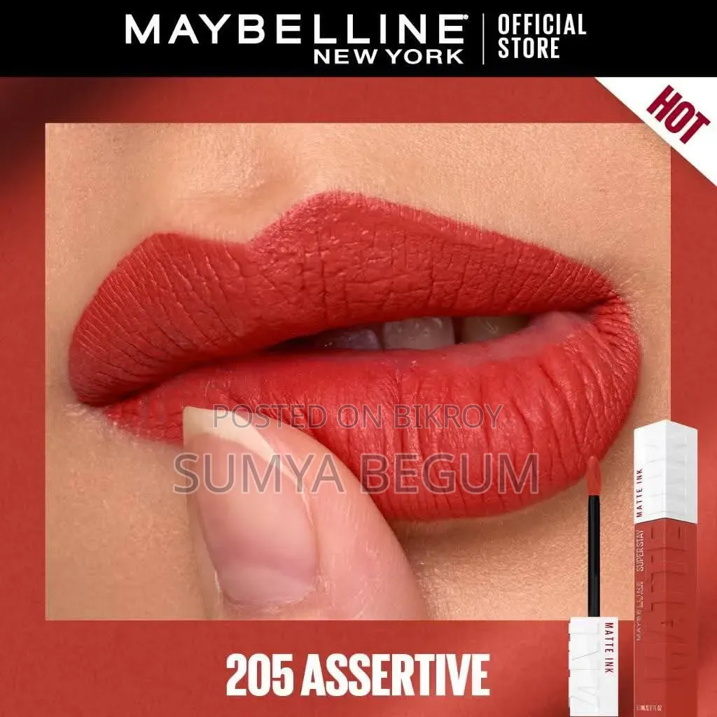 Maybelline Matte Ink Lipstick