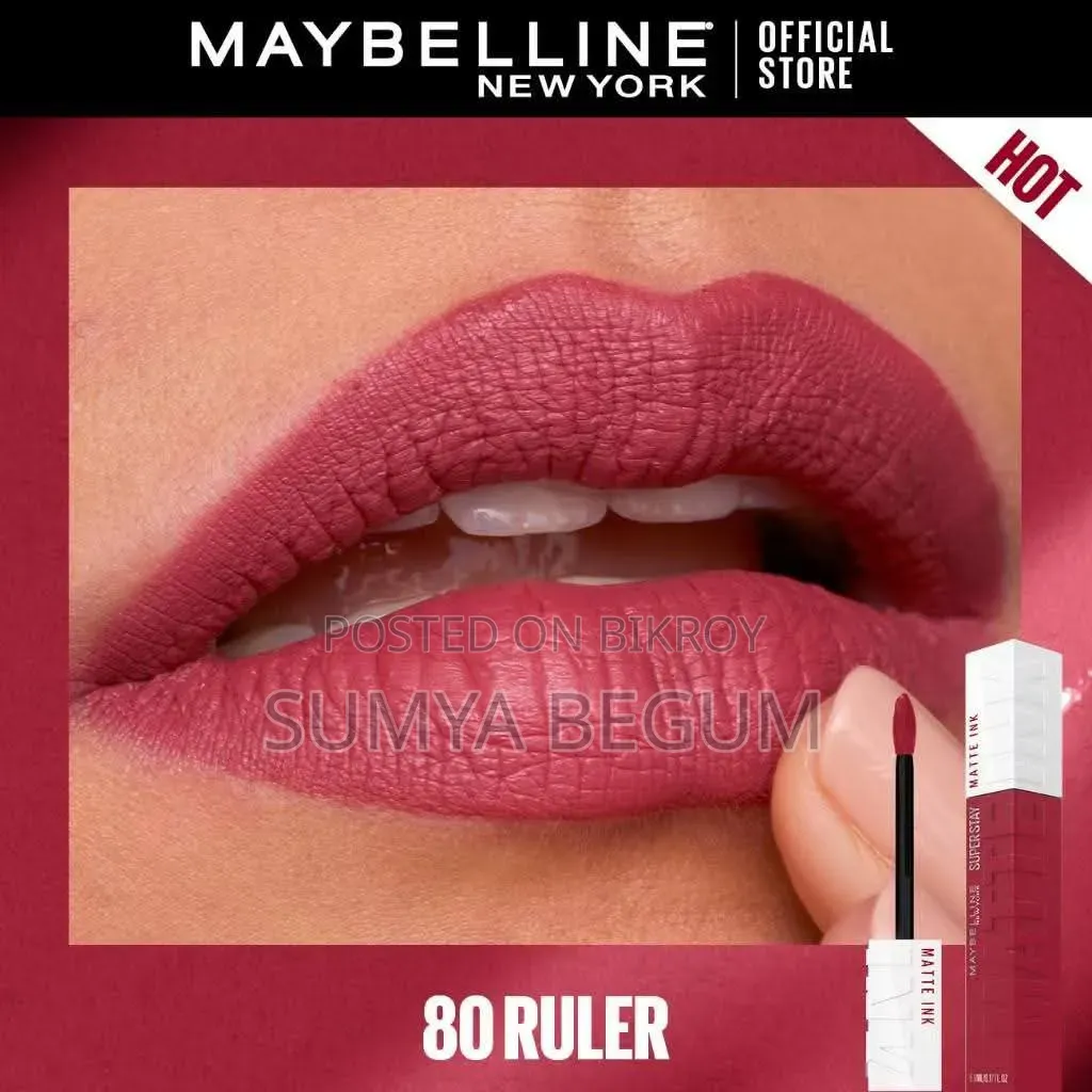 Maybelline Matte Ink Lipstick