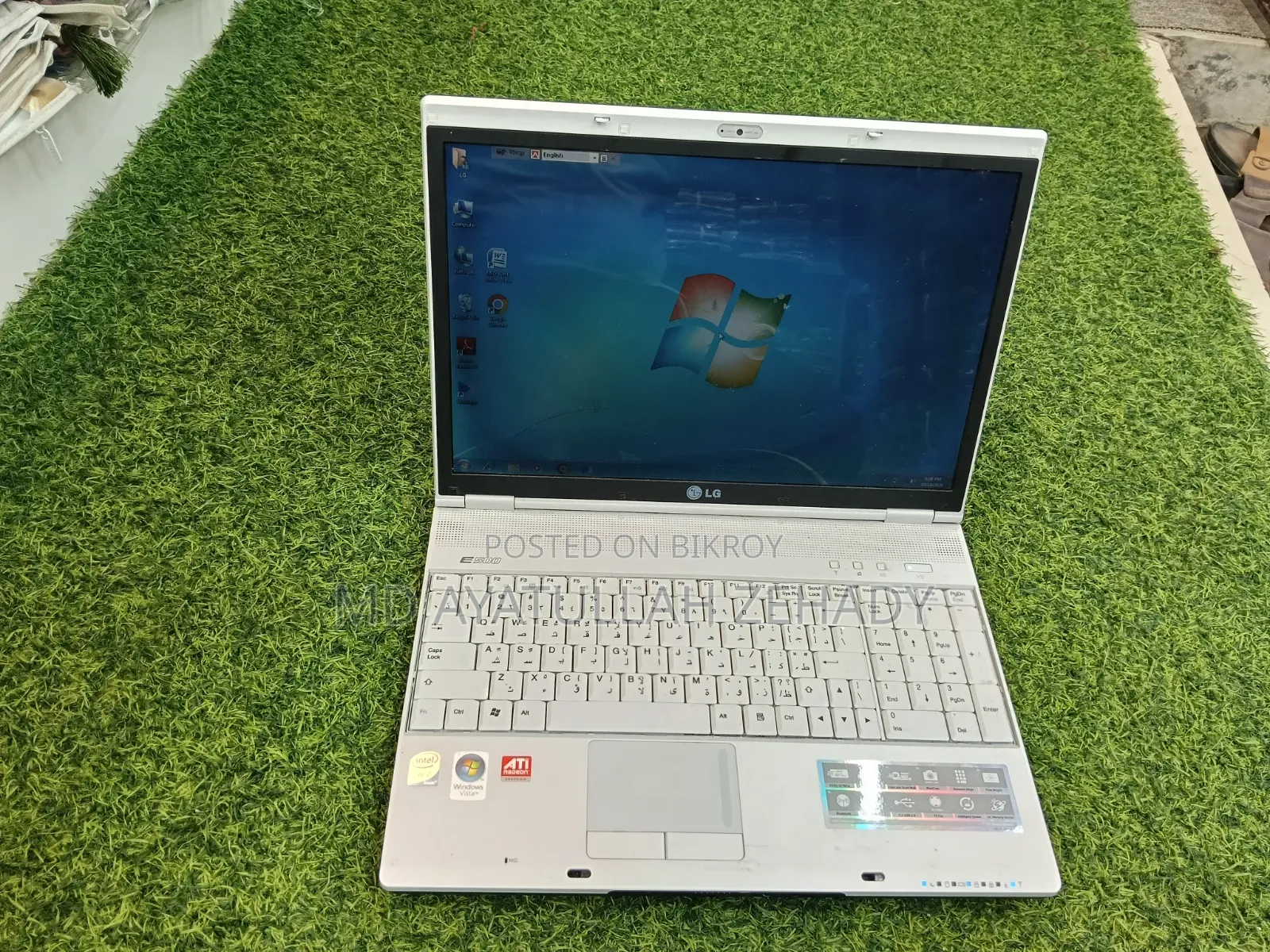 ল্যাপটপ এলজি 2GB ইন্টেল কোর 2 ডুও এইচডিডি 250GB