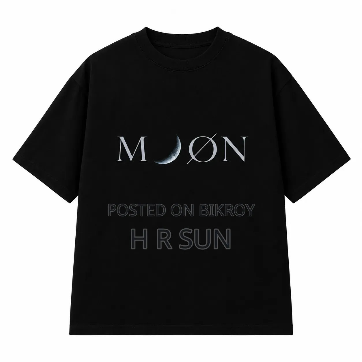 Moon Crescent Tee - POD (Print on Demand)