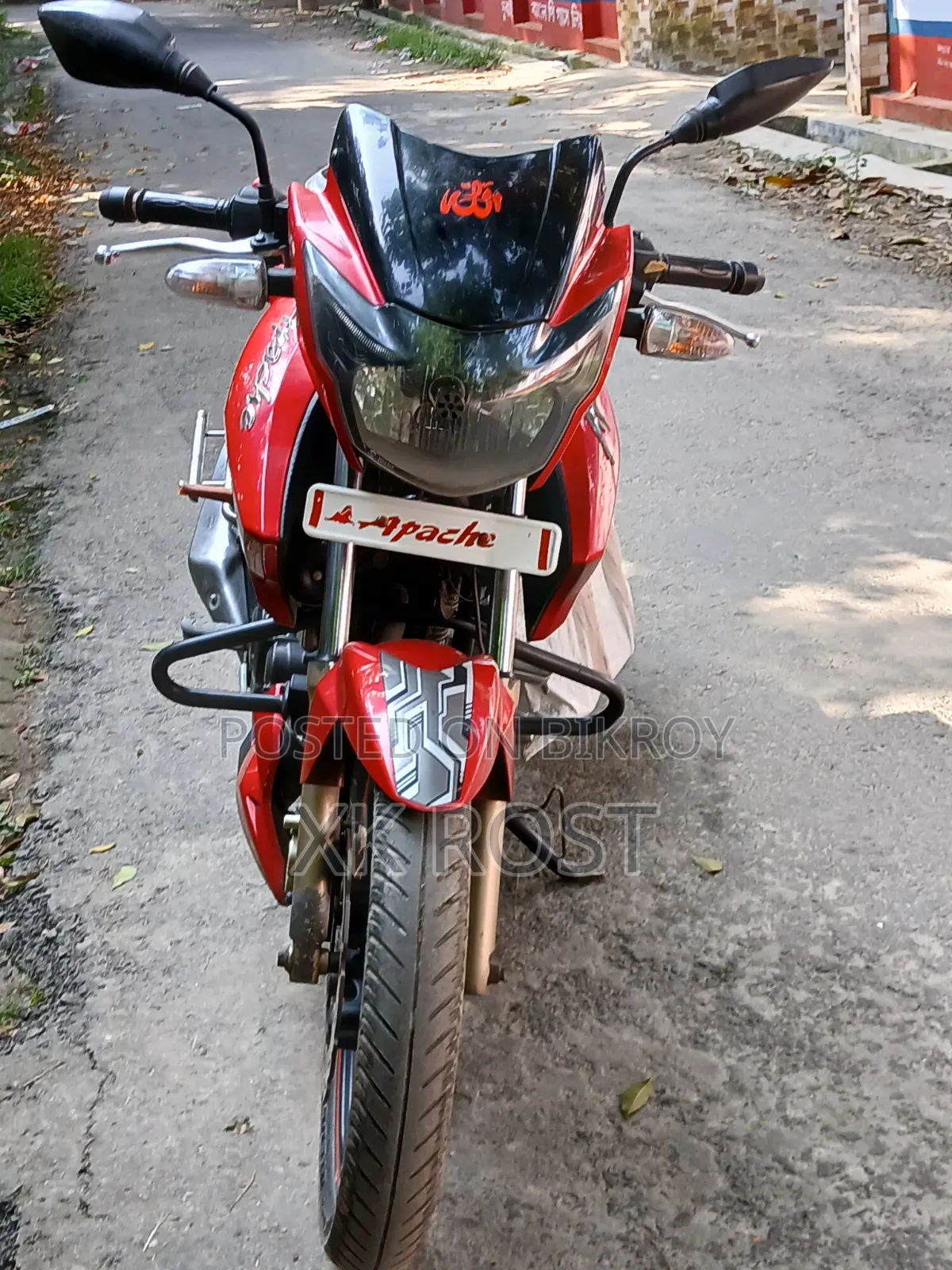 TVS Apache RTR 160 2V 2018 Red