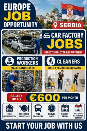 Europe Job Opportunity - Serbia