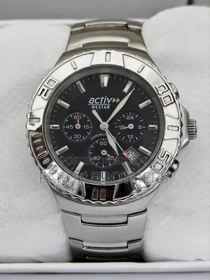 Westar Activ Chronograph Stainless Steel Men’s Watch