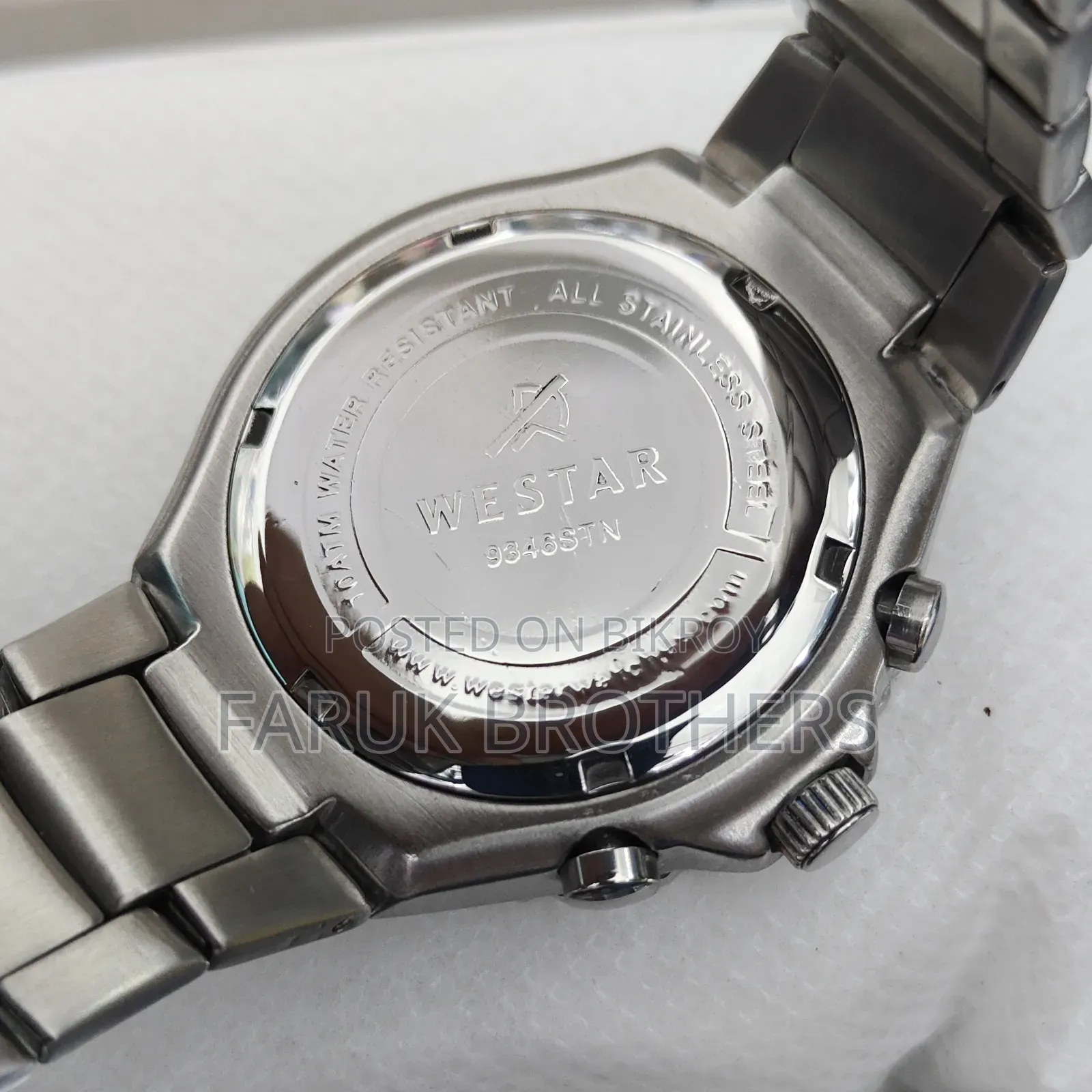 Westar Activ Chronograph Stainless Steel Men’s Watch