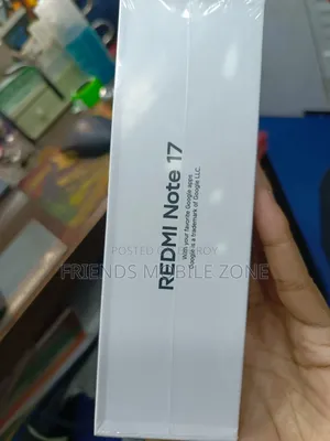নতুন শাওমি রেডমি নোট ১৭ ২৫৬ জিবি কালো