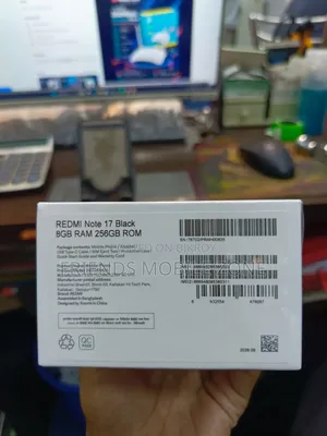 নতুন শাওমি রেডমি নোট ১৭ ২৫৬ জিবি কালো