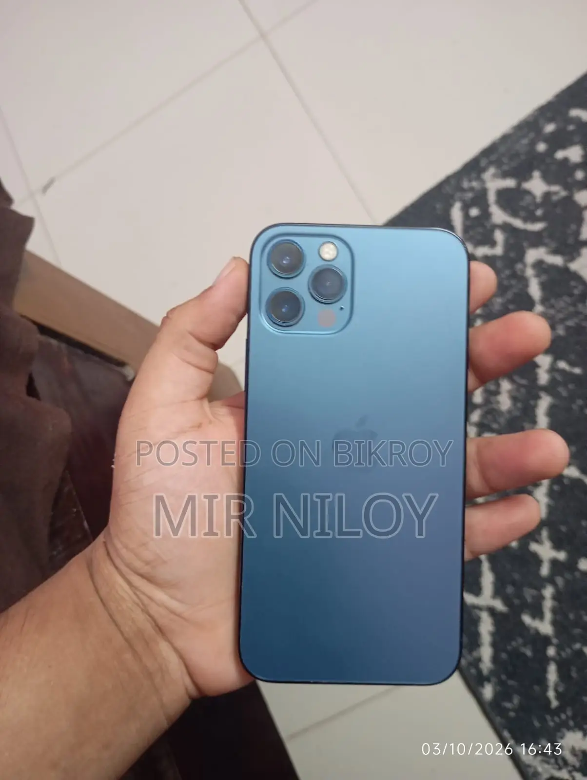 অ্যাপল আইফোন ১২ প্রো ১২৮ জিবি ব্লু