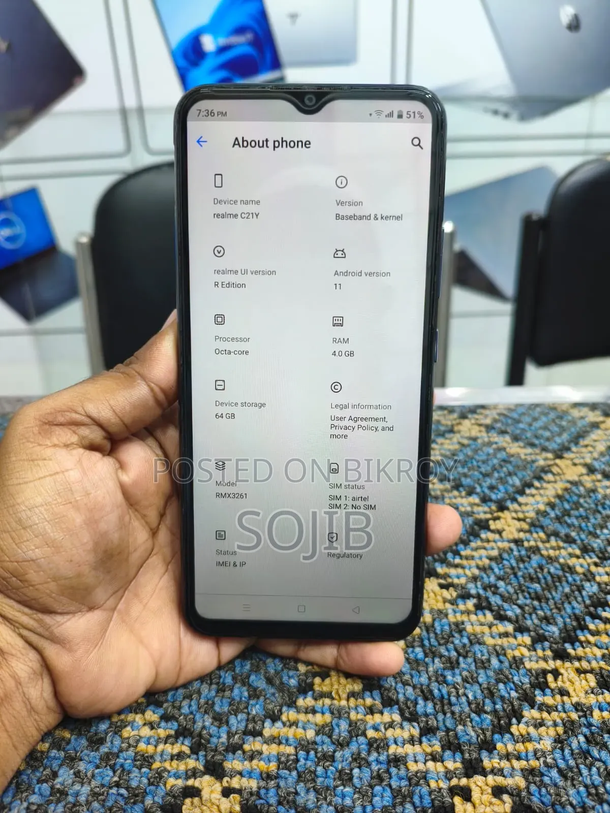 Realme C21Y 64 GB Blue