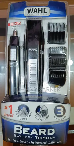 WAHL Nose Ear Body Beard Hair Battery Precision Blade Trimmer