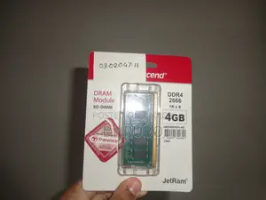 Transcend 4GB DDR4 2666MHz Laptop RAM (Sealed / Lifetime Warranty)