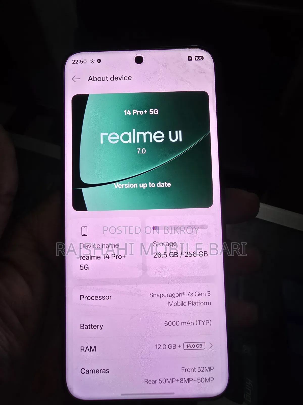 Realme 14 Pro+ 256 GB Gray