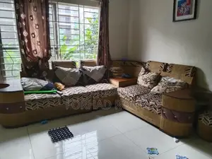 কর্নার সোফা ০৬ সিট উইথ টু সাইড টুল