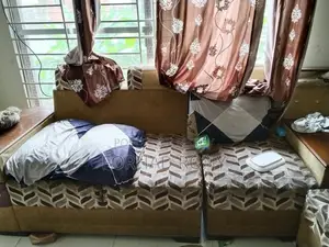 কর্নার সোফা ০৬ সিট উইথ টু সাইড টুল