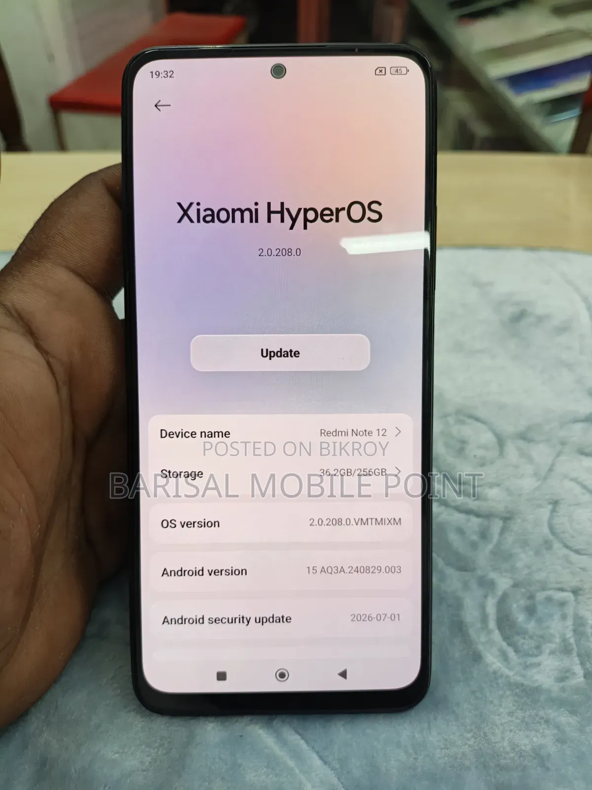 Xiaomi Redmi Note 12 256 GB Blue