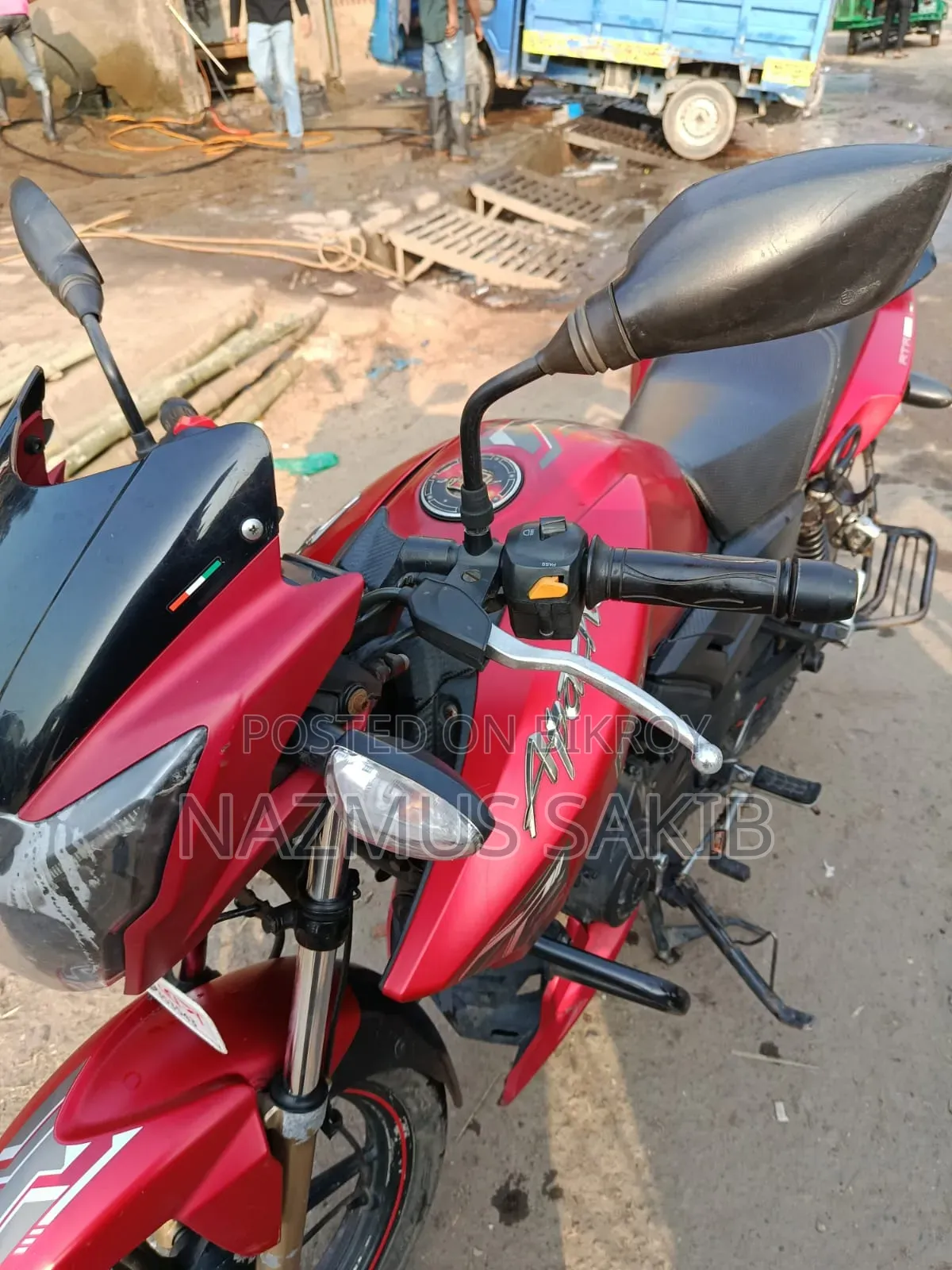 টিভিএস আপাচে আরটিআর ১৬০ টুভি ২০১৯ রেড