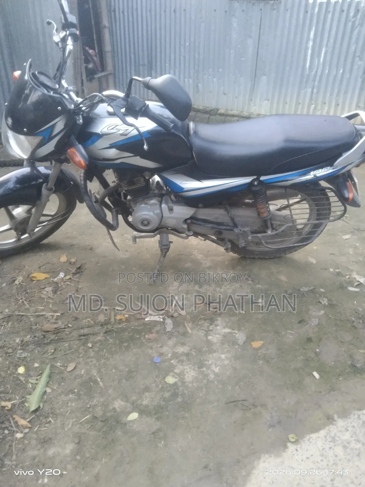 Bajaj CT 100 ES 2019 Black