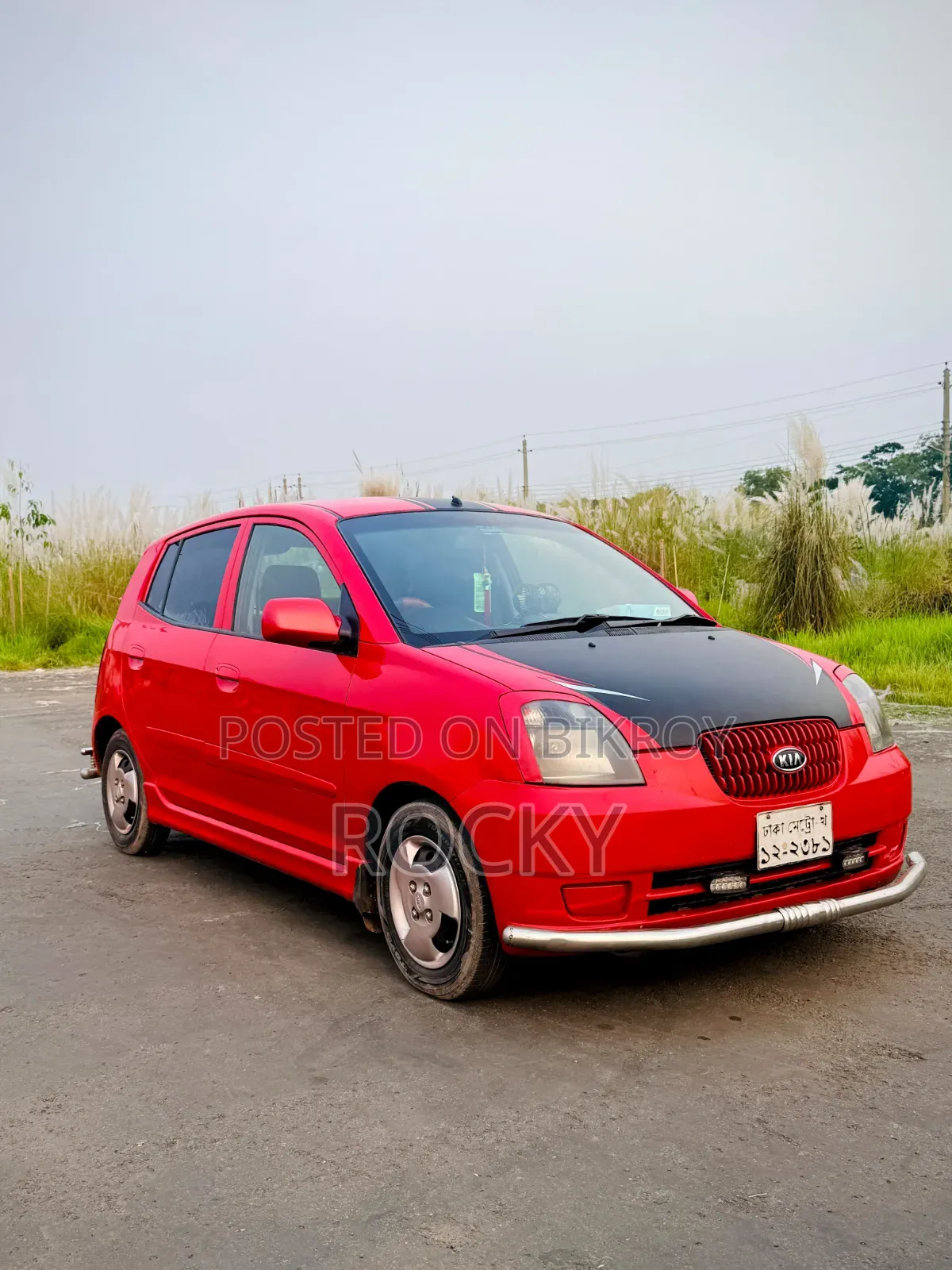 কিয়া পিক্যান্টো ২০০৬ লাল