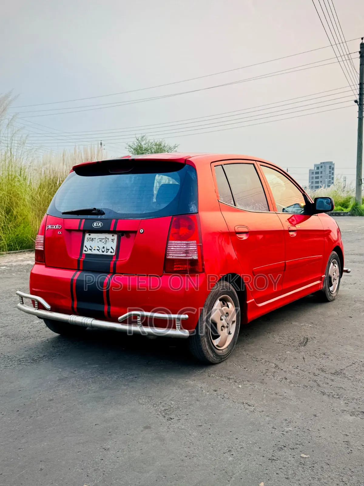 কিয়া পিক্যান্টো ২০০৬ লাল