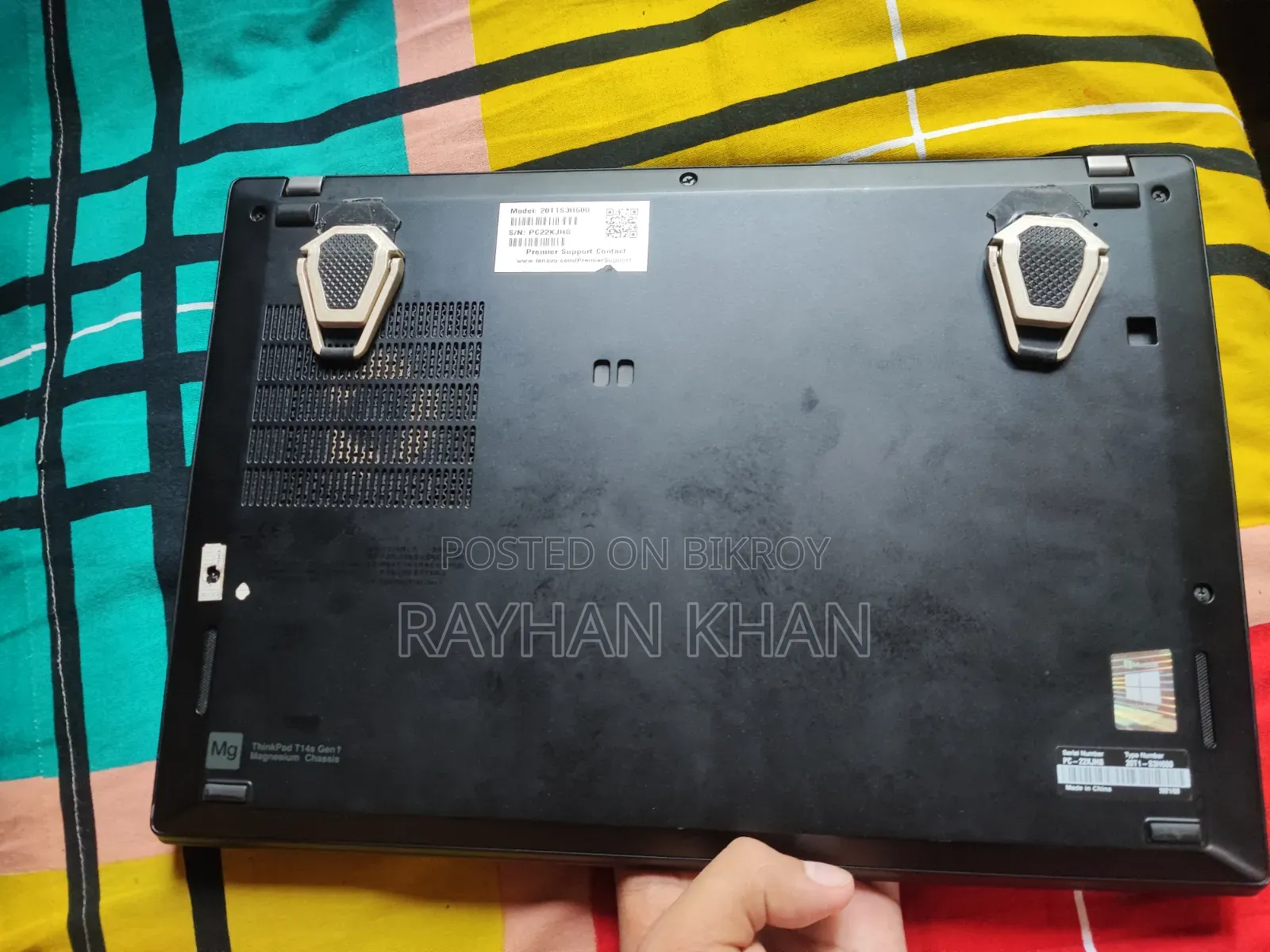 Laptop Lenovo ThinkPad T14s Gen 1 16GB Intel Core i5 HDD+SSD 256GB