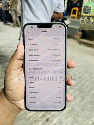 Apple iPhone 13 Pro Max 256 GB Silver