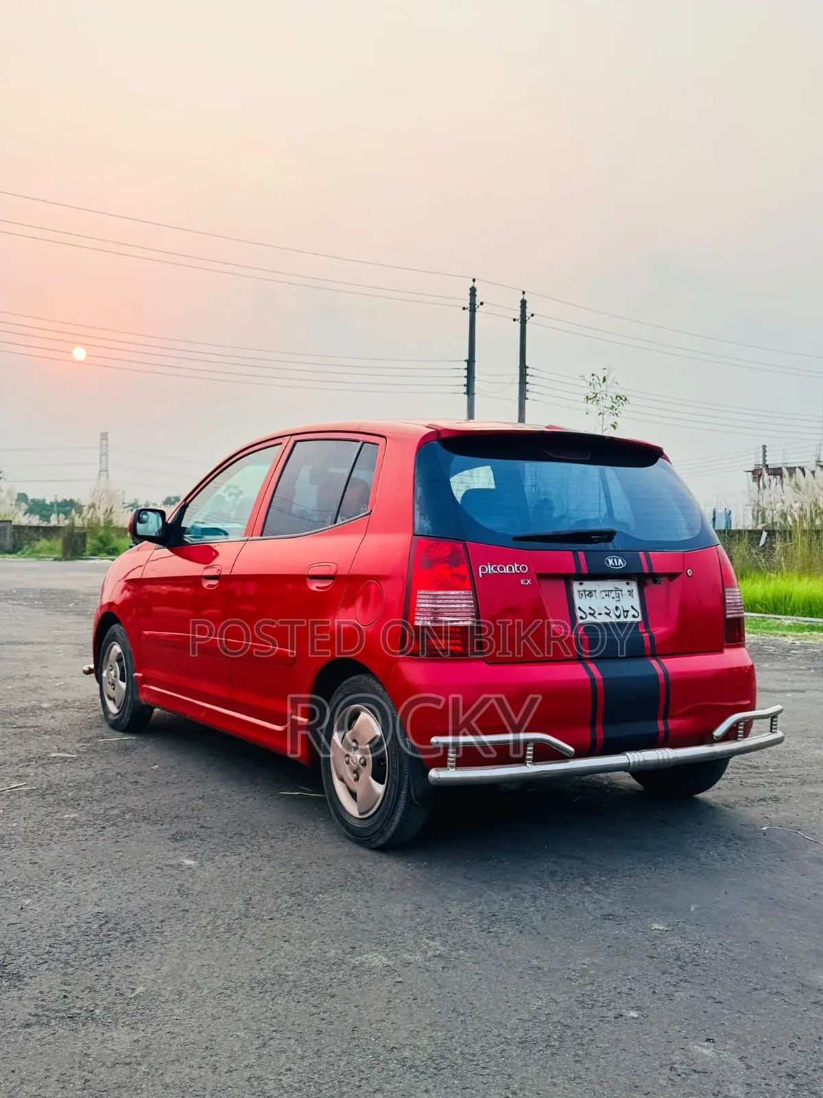 কিয়া পিক্যান্টো ২০০৬ লাল