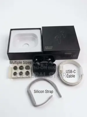 AirPods Pro H2 ANC Wireless Earbuds-Black Edition | Brand New Premium