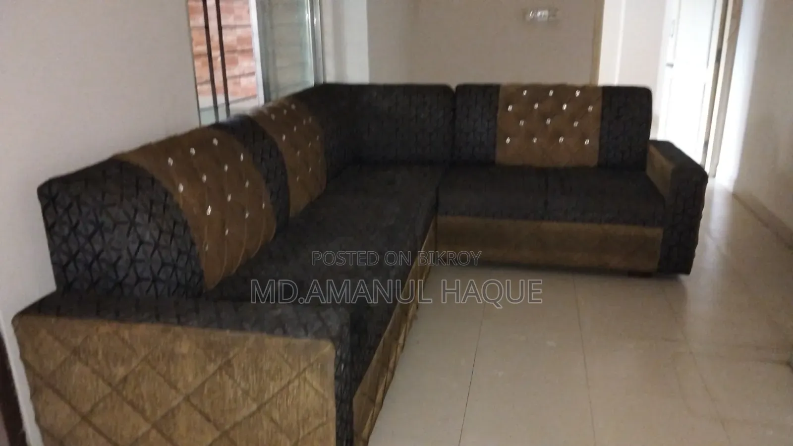এল শেপ সুন্দর সোফা