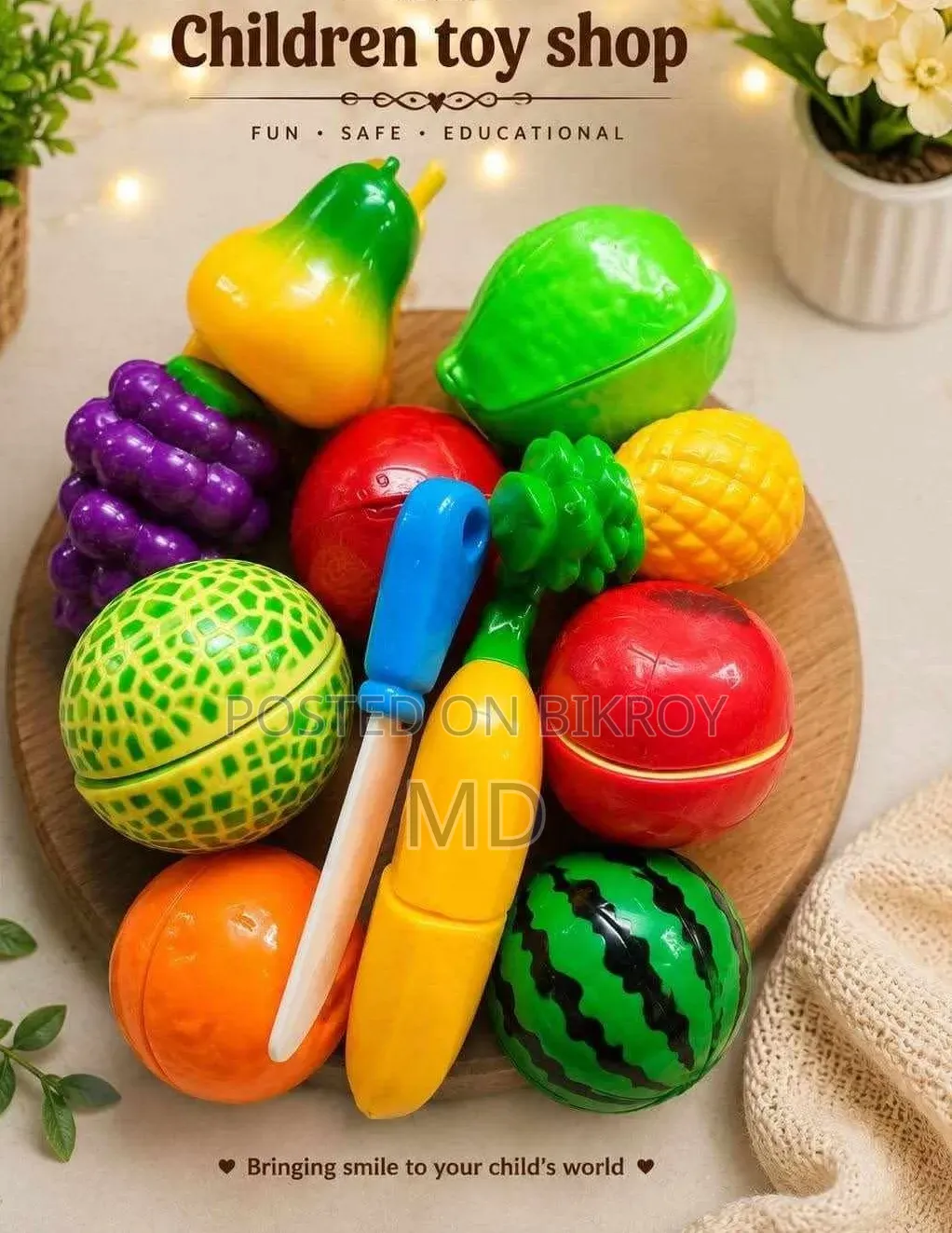 Fruit Cutting Toy Set