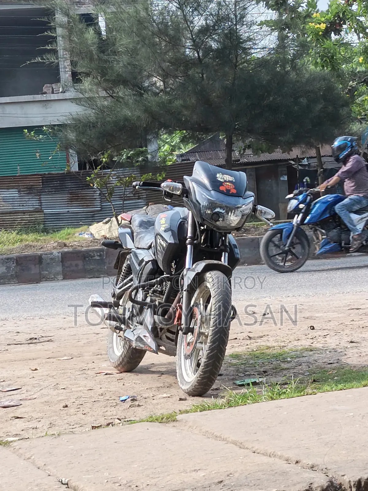 TVS Apache RTR 160 2v Refresh X-connect 2017 Black